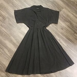 Retro black dress - Rockabilly - Laine U.S.A.